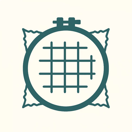 Pre-stretched monk’s cloth on hoop