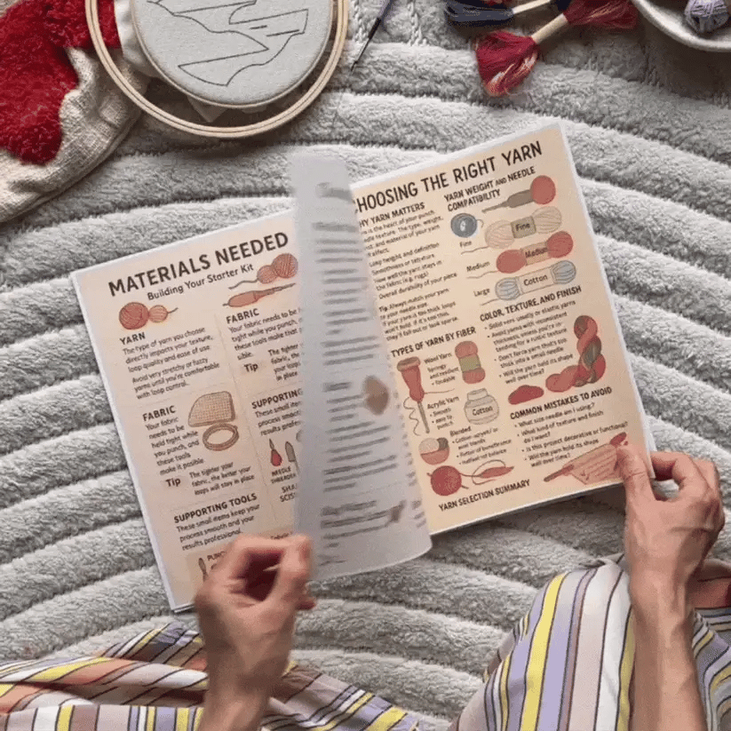 1000+ Punch Needle Notes